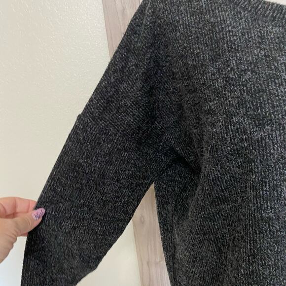 NWT Band of gypsies extra small heather gray sweater - Picture 3 of 6